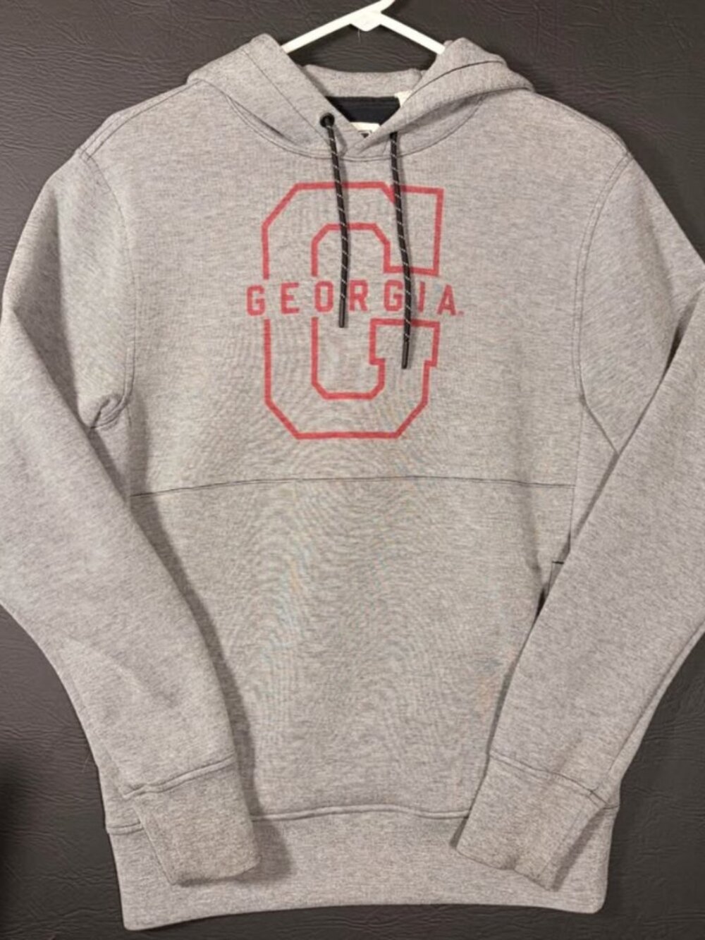 Women's Georgia XS Gray Hooded Sweatshirt by Tailgate